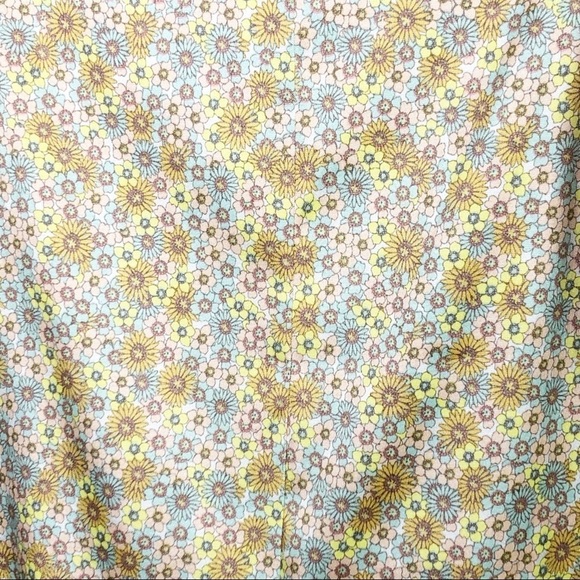 𝅺Zara satin floral puffed sleeve mini dress - Picture 6 of 16